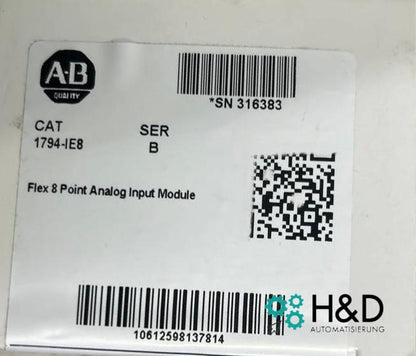 1794-IE8  Allen-Bradley  Flex 8 Point Analog Input Module  【New and sealed】