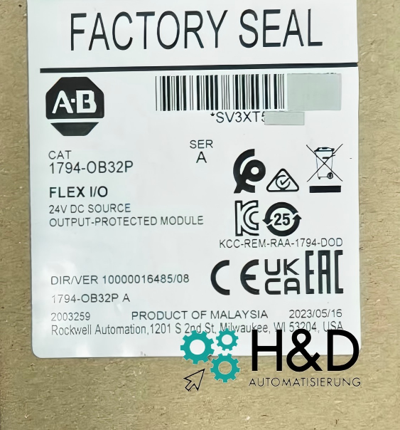 Allen-Bradley 1794-OB32P FLEX I/O 32-Point Transistor DC Output Module