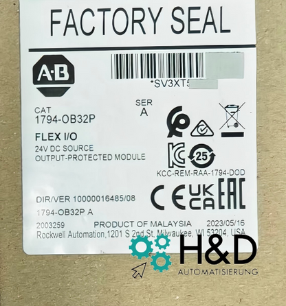 Allen-Bradley 1794-OB32P FLEX I/O 32-Point Transistor DC Output Module