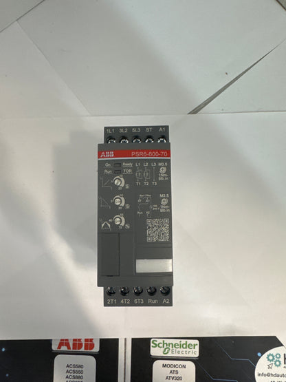 ABB PSR6-600-70 Softstarter 6.8A 208-600V AC 4kW Neu & versiegelt