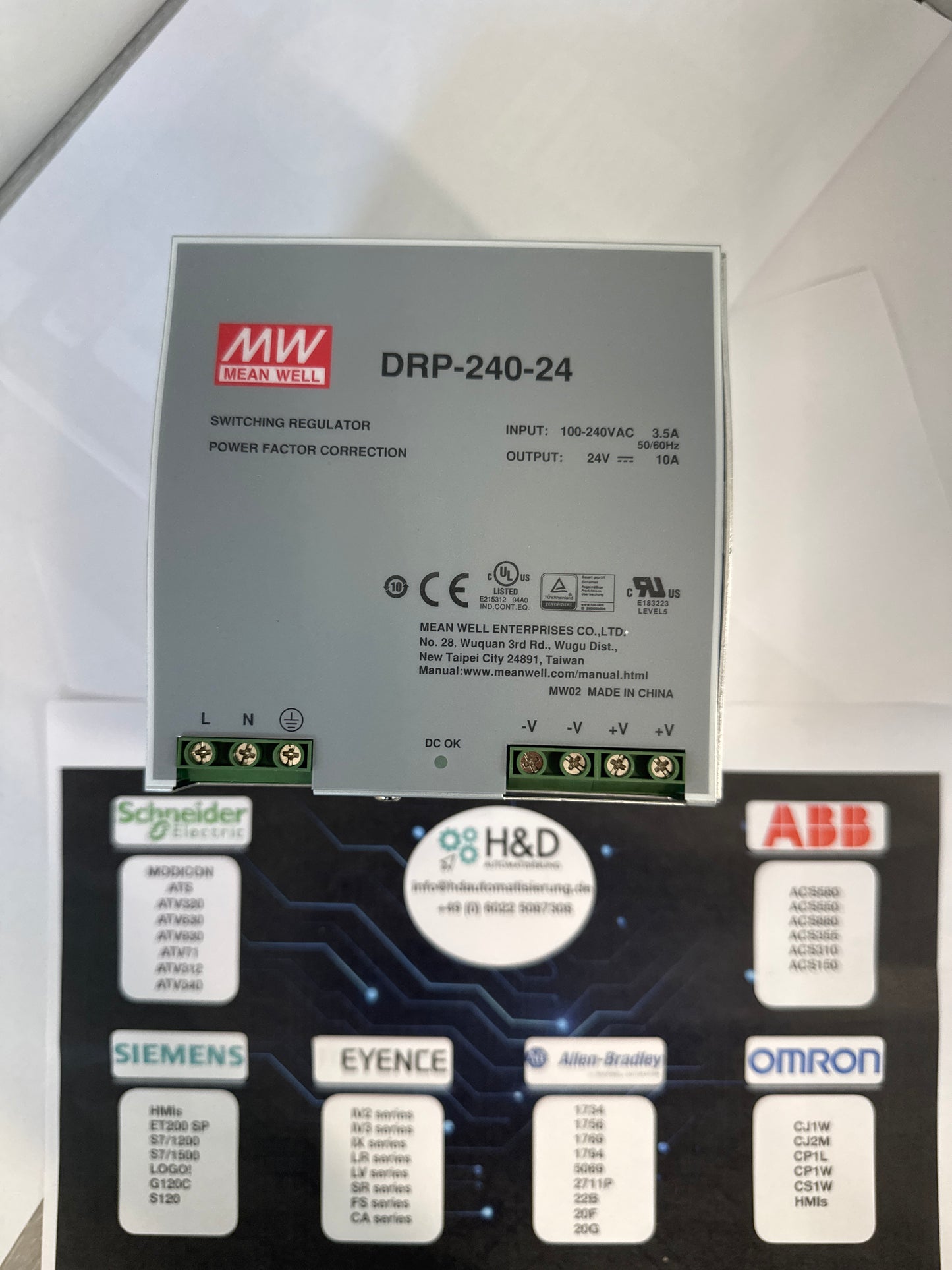 DRP-240-24   Mean Well  New and Sealed