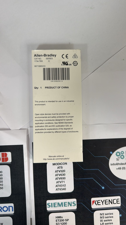 1734-TBS Allen-Bradley New and Sealed