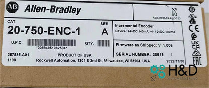 20-750-ENC-1  Allen-Bradley   Option Module   【New and Sealed】