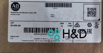 20-HIM-A6 Allen-Bradley PowerFlex Architektura Klasa HIM Nowy i Zaplombowany