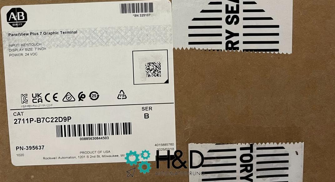 2711P-B7C22D9P  Allen-Bradley PanelView Plus 7 Графический терминал