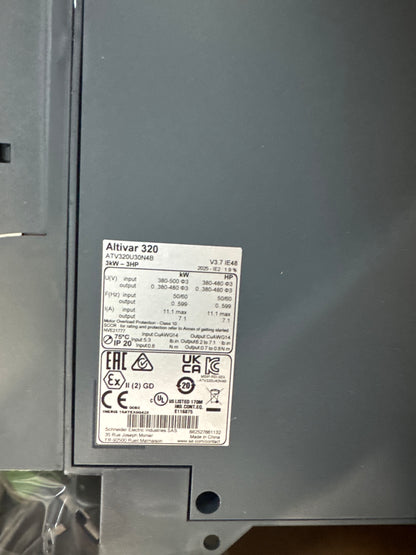ATV320U30N4B  Schneider Electric Umrichter ATV320 3kW