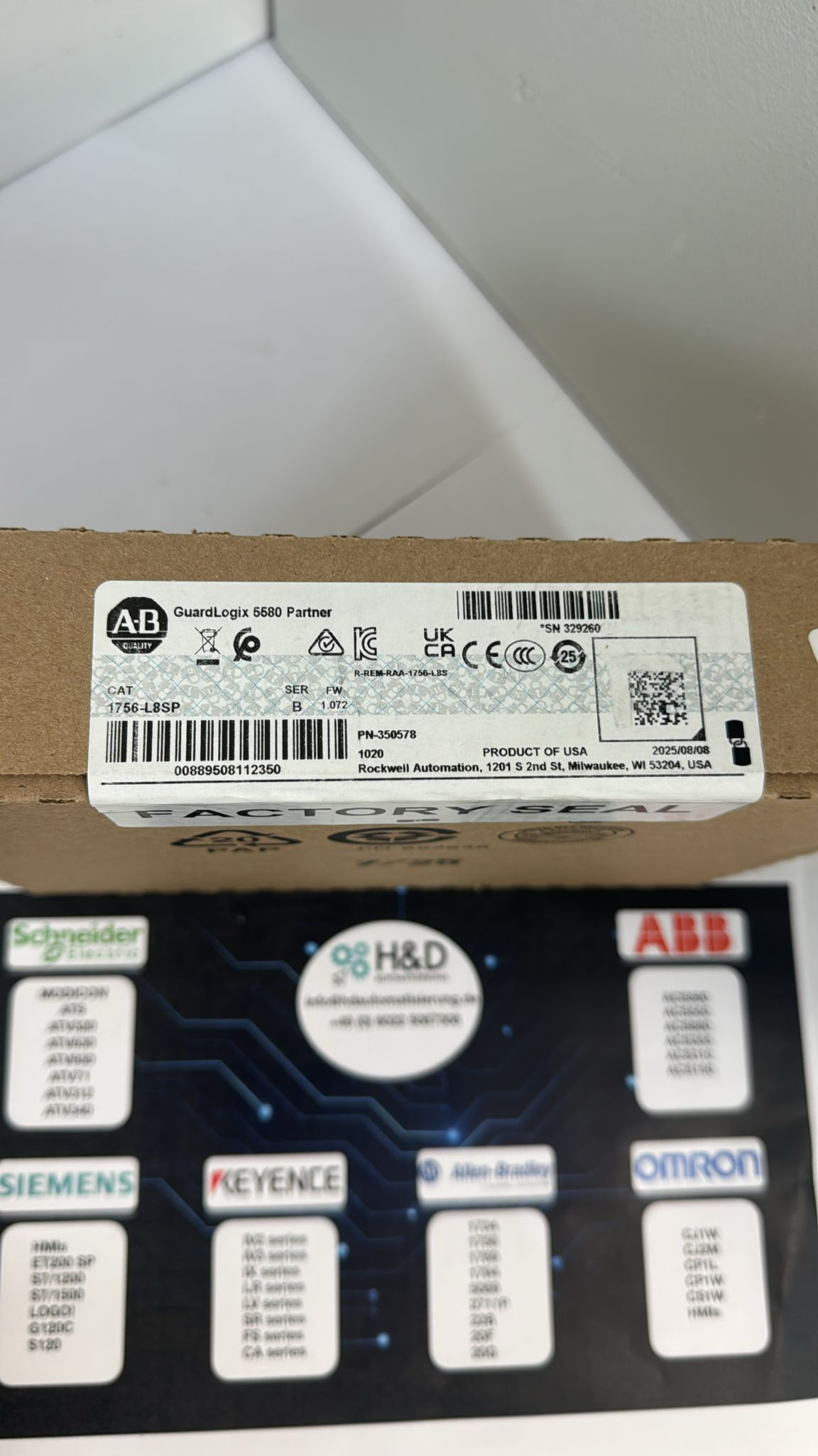 1756-L8SP  Allen-Bradley New and Sealed