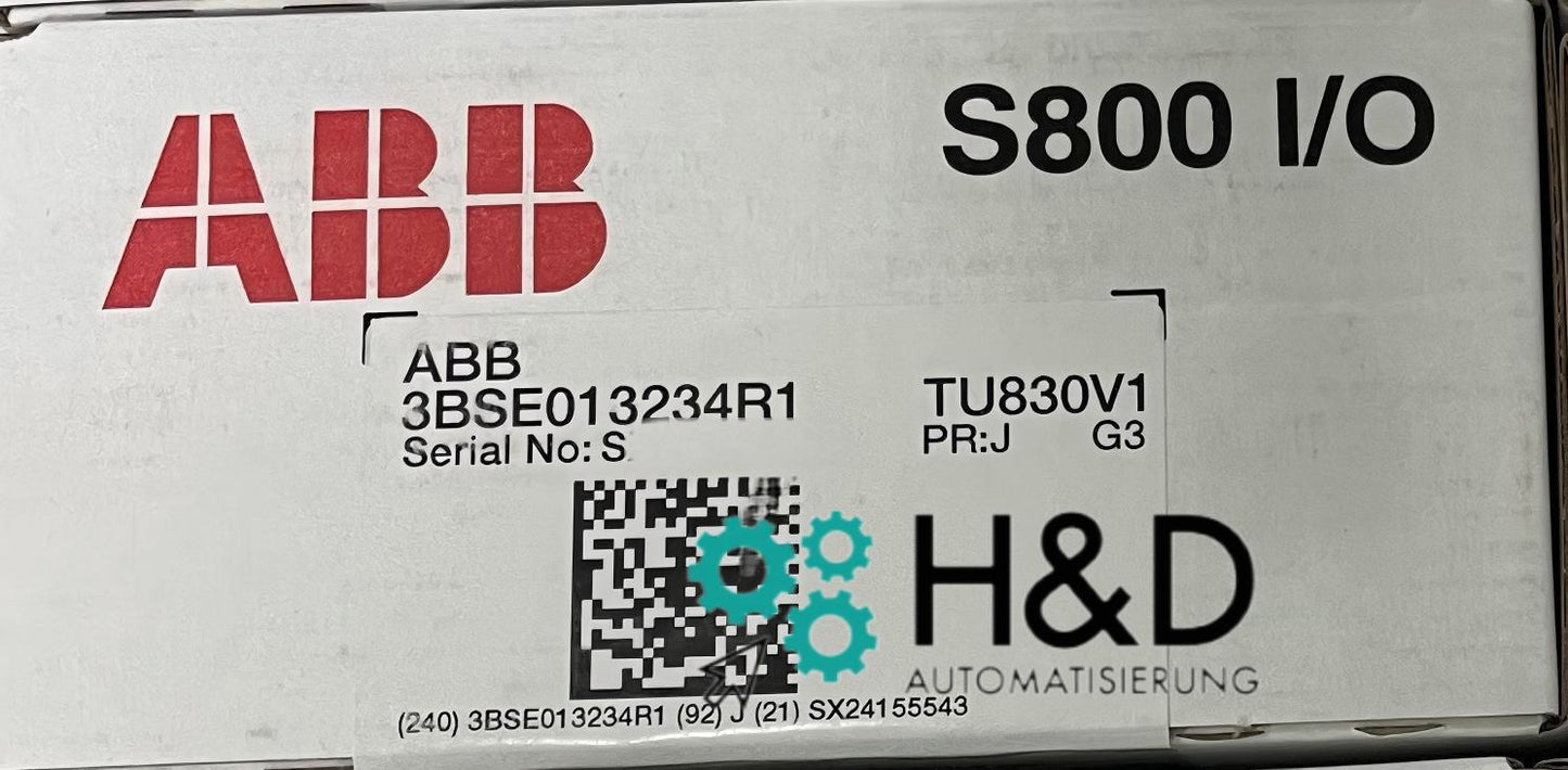 ABB TU830V1 (3BSE013234R1) Terminal Unit 2x16 Klemmen Neu & versiegelt
