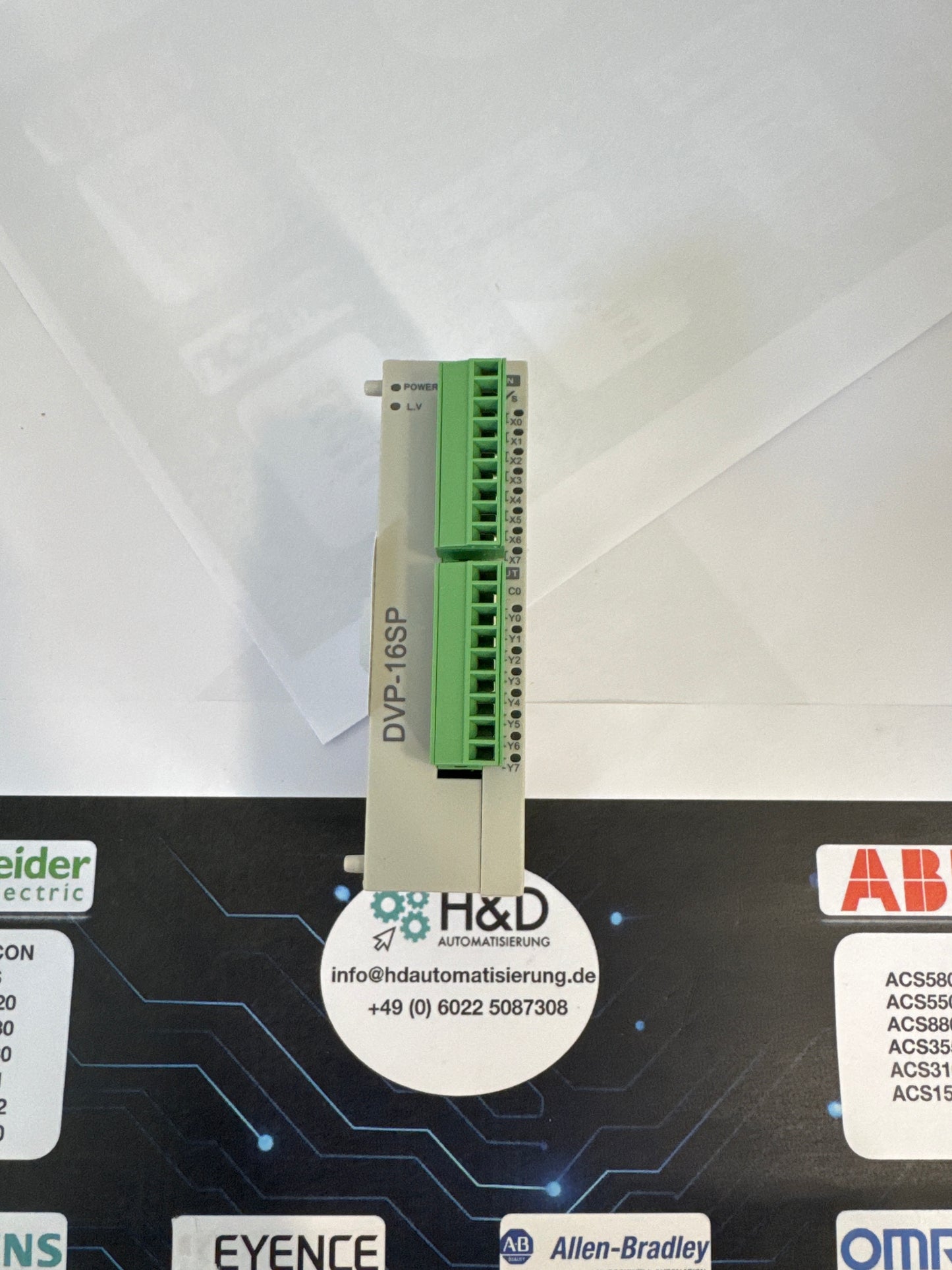 Delta DVP16SP11R Erweiterungsmodul | 16 I/O, kompatibel mit DVP-S Serie