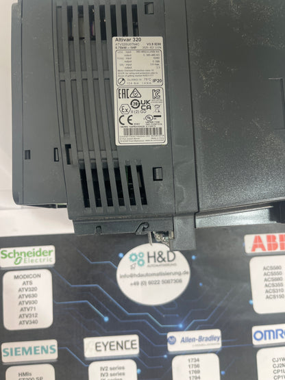 ATV320U07N4C Schneider Electric Variateur ATV320, 0,75 kW