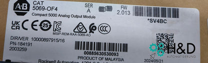 5069-OF4  Allen-Bradley   In Stock!    5069 Compact I/O   【New and Sealed】