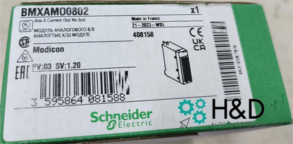 BMXAMO0802  Schneider Electric  Analog output module  New and Sealed