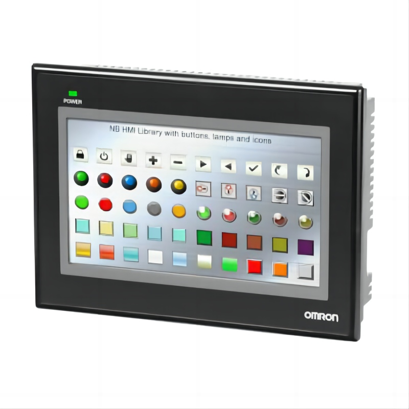 NB7W-TW01B  Omron   Touch screen HMI, 7 inch  【New and Sealed】