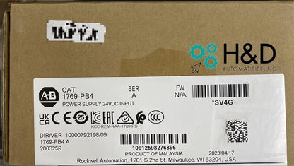 1769-PB4  Allen-Bradley  Power Supply, CompactLogix 【New and Sealed】