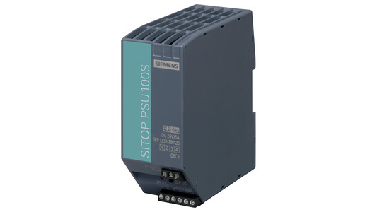 Siemens SITOP PSU100S – 6EP1333-2BA20, Geregelte Stromversorgung, 24V DC, 5A, 120W, 120/230V AC