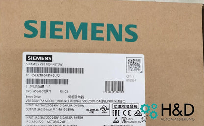 6SL3210-5FB10-2UF2   SIEMENS   SINAMICS V90   New and Sealed