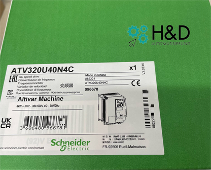 ATV320U40N4C   Schneider Electric  Inverter  ATV320, 4kW  in stock!!! 【New and Sealed】