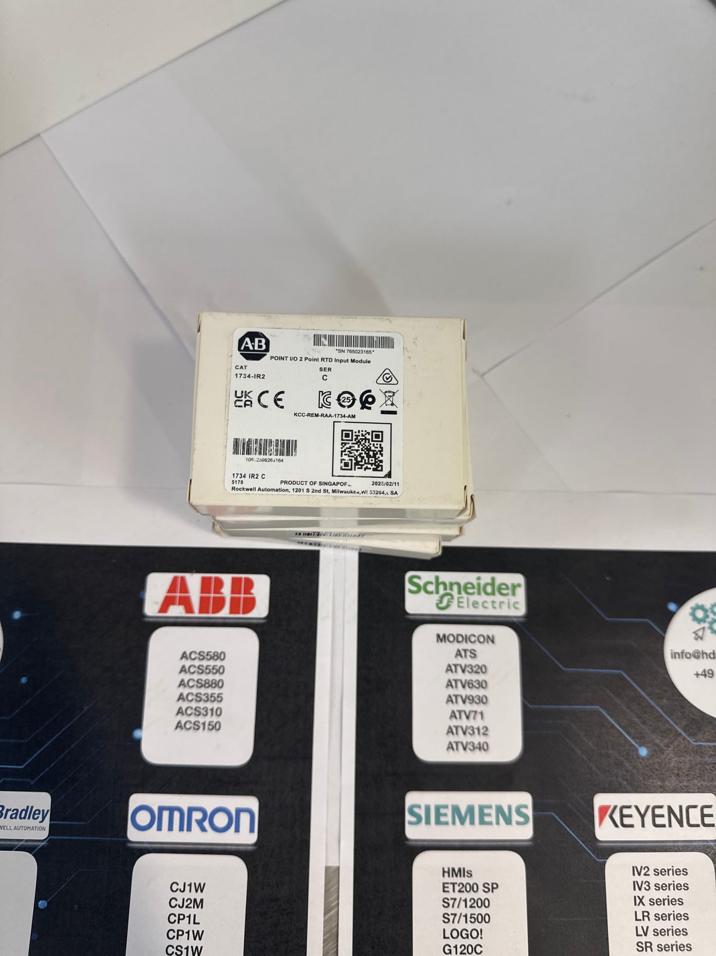 1734-IR2 Allen-Bradley POINT I/O 2 punktowy moduł wejściowy RTD Nowy i zaplombowany