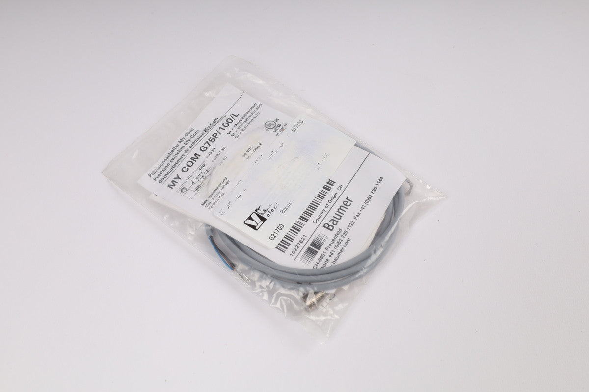 BAUMER MY-COMG75P100L disponibile