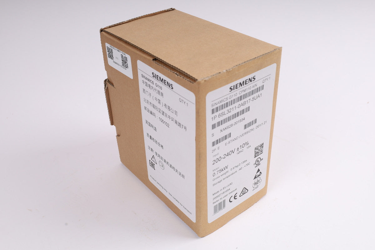 SIEMENS 6SL3211-0AB17-5UA1 in magazzino