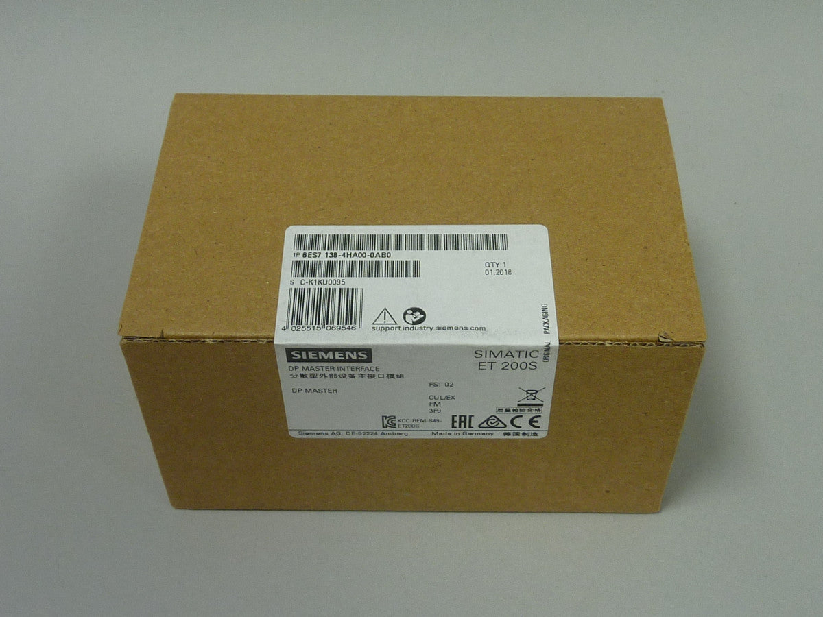 SIEMENS 6ES7138-4HA00-0AB0 en stock