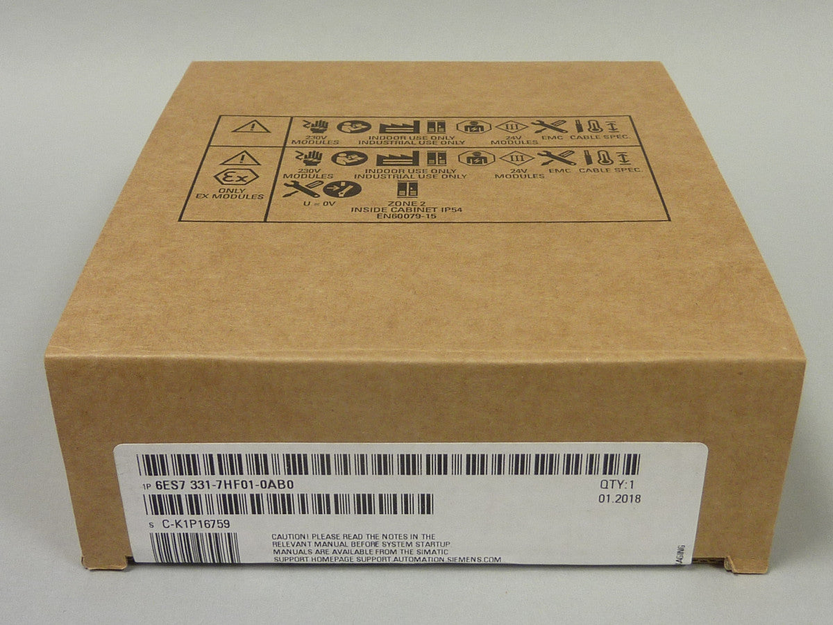 SIEMENS 6ES7331-7HF01-0AB0 en stock