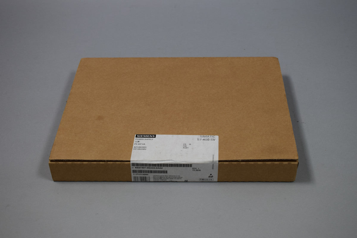SIEMENS 6ES7407-0DA02-0AA0 en stock