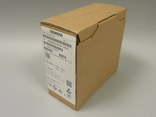 SIEMENS 6SE6420-2UD21-5AA1 in magazzino