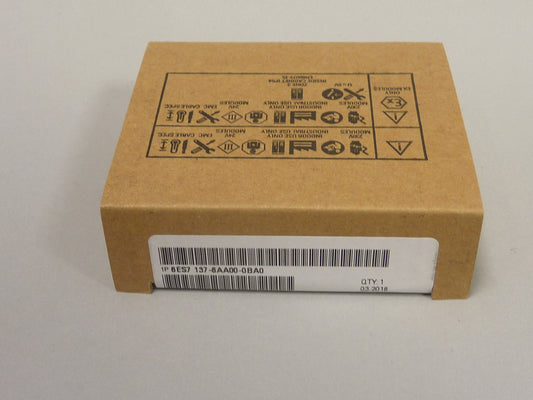 SIEMENS 6ES7137-6AA00-0BA0 in magazzino