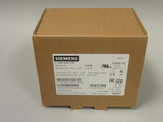 SIEMENS 6SL3203-0CE13-2AA0 in stock