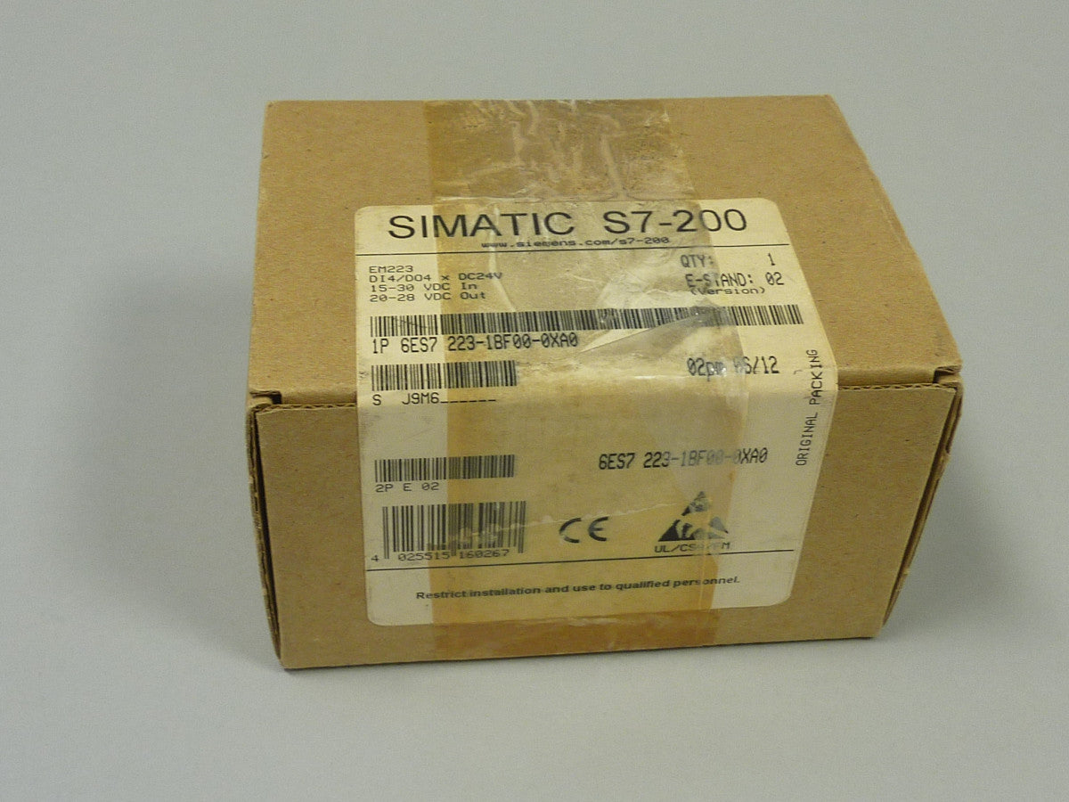 SIEMENS 6ES7223-1BF00-0XA0 en stock