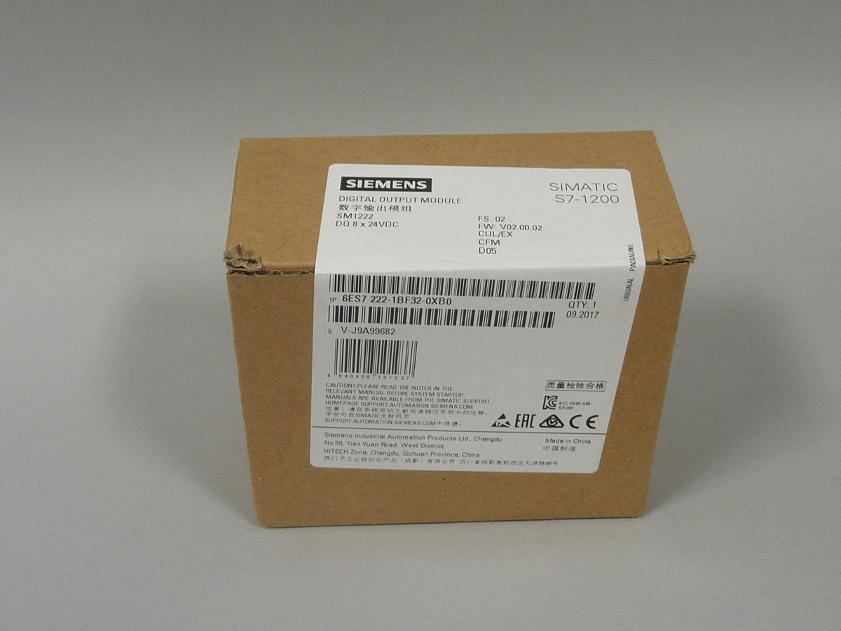 SIEMENS 6ES7222-1BF32-0XB0 in stock