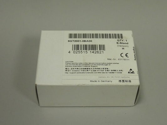SIEMENS 6GT2001-0BA00 auf Lager