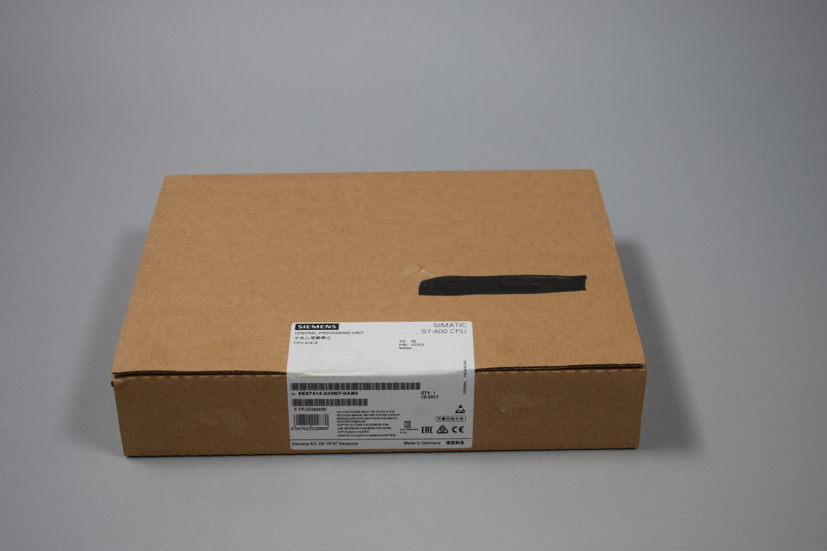 SIEMENS 6ES7414-3XM07-0AB0 in stock