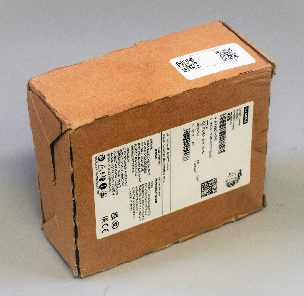 SIEMENS 3RT2037-1KB40 in magazzino