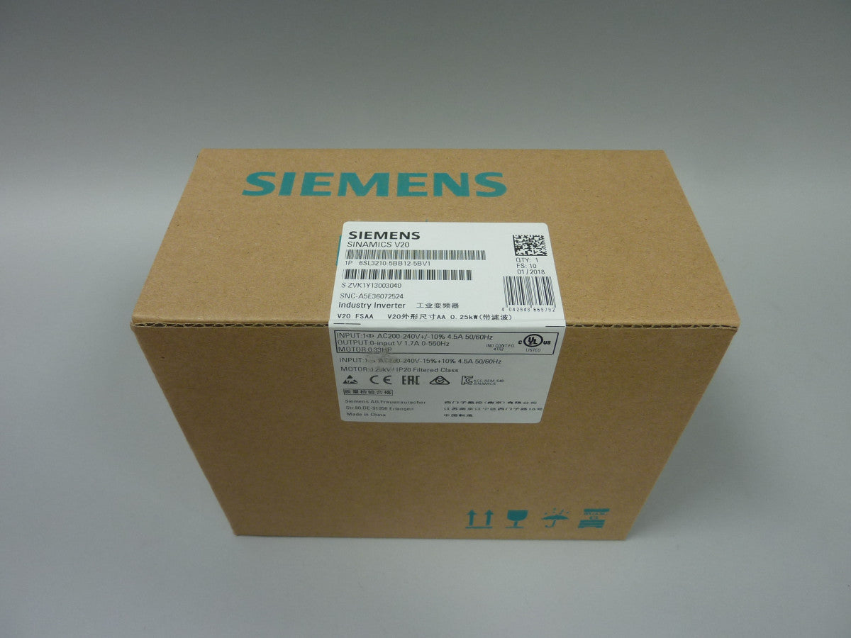 SIEMENS 6SL3210-5BB12-5BV1 auf Lager