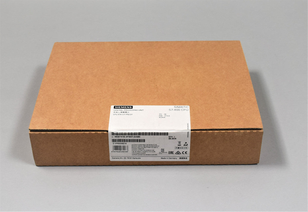 SIEMENS 6ES7416-3FS07-0AB0 in stock