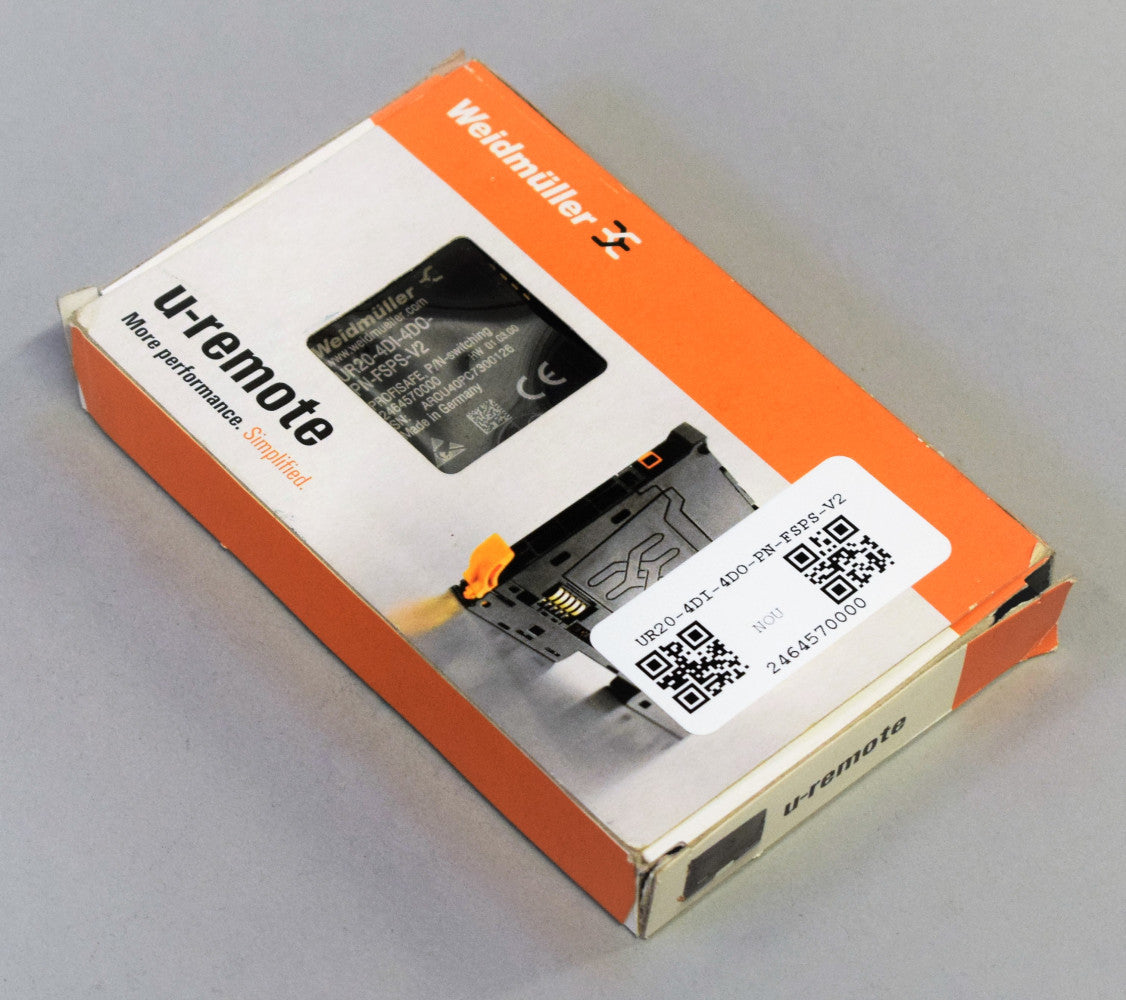 WEIDMÜLLER UR20-4DI-4DO-PN-FSPS-V2 in magazzino