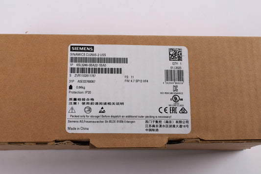 SIEMENS 6SL3246-0BA22-1BA0 in magazzino