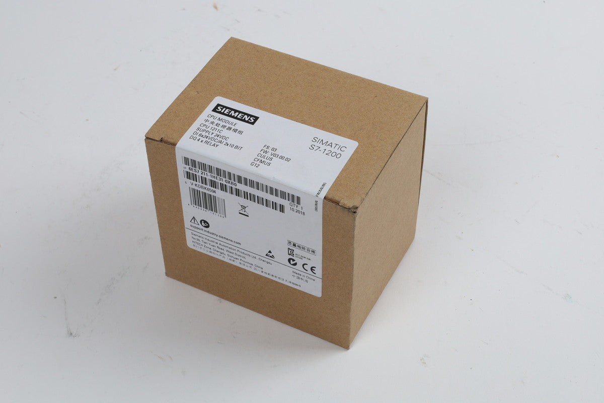 SIEMENS 6ES7211-1HE31-0XB0 en stock