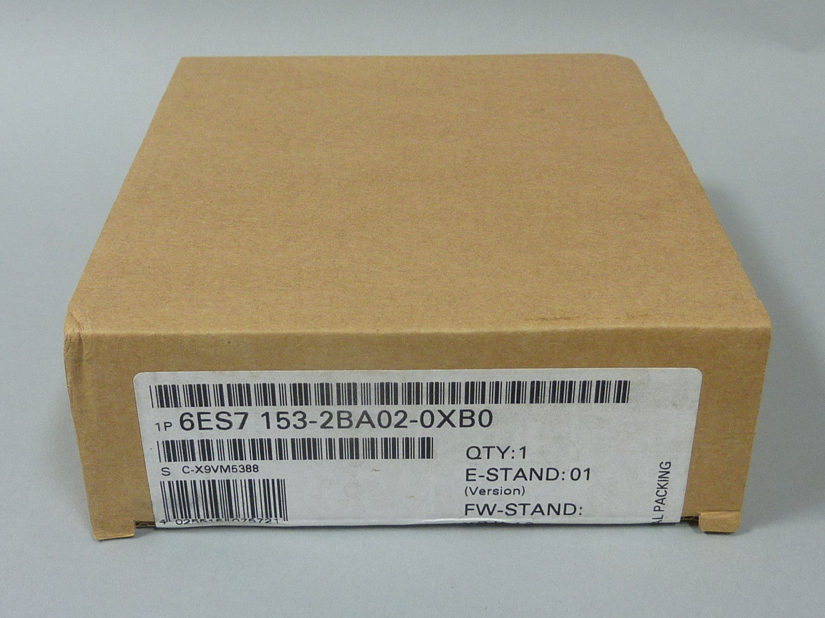 SIEMENS 6ES7153-2BA02-0XB0 auf Lager