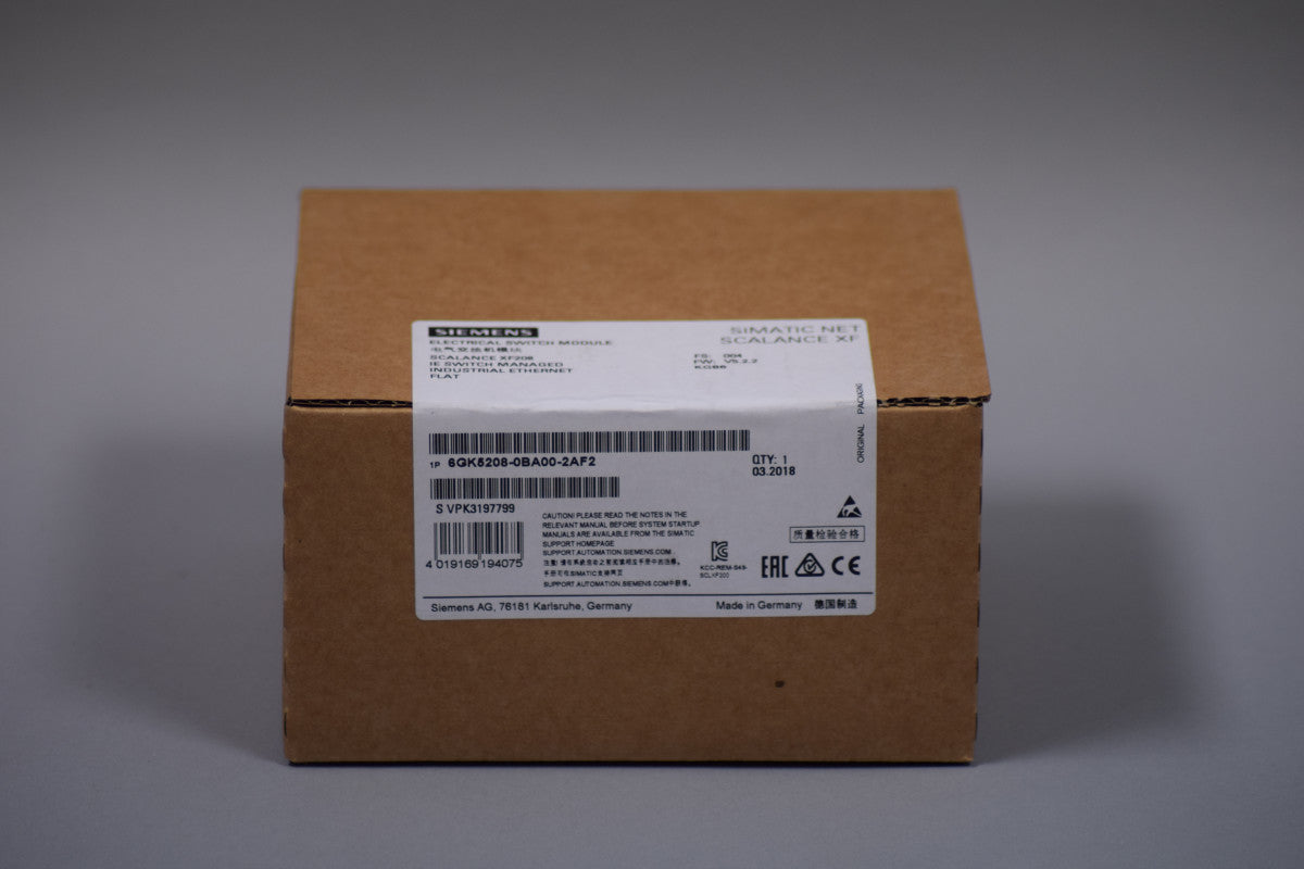 SIEMENS 6GK5208-0BA00-2AF2 auf Lager