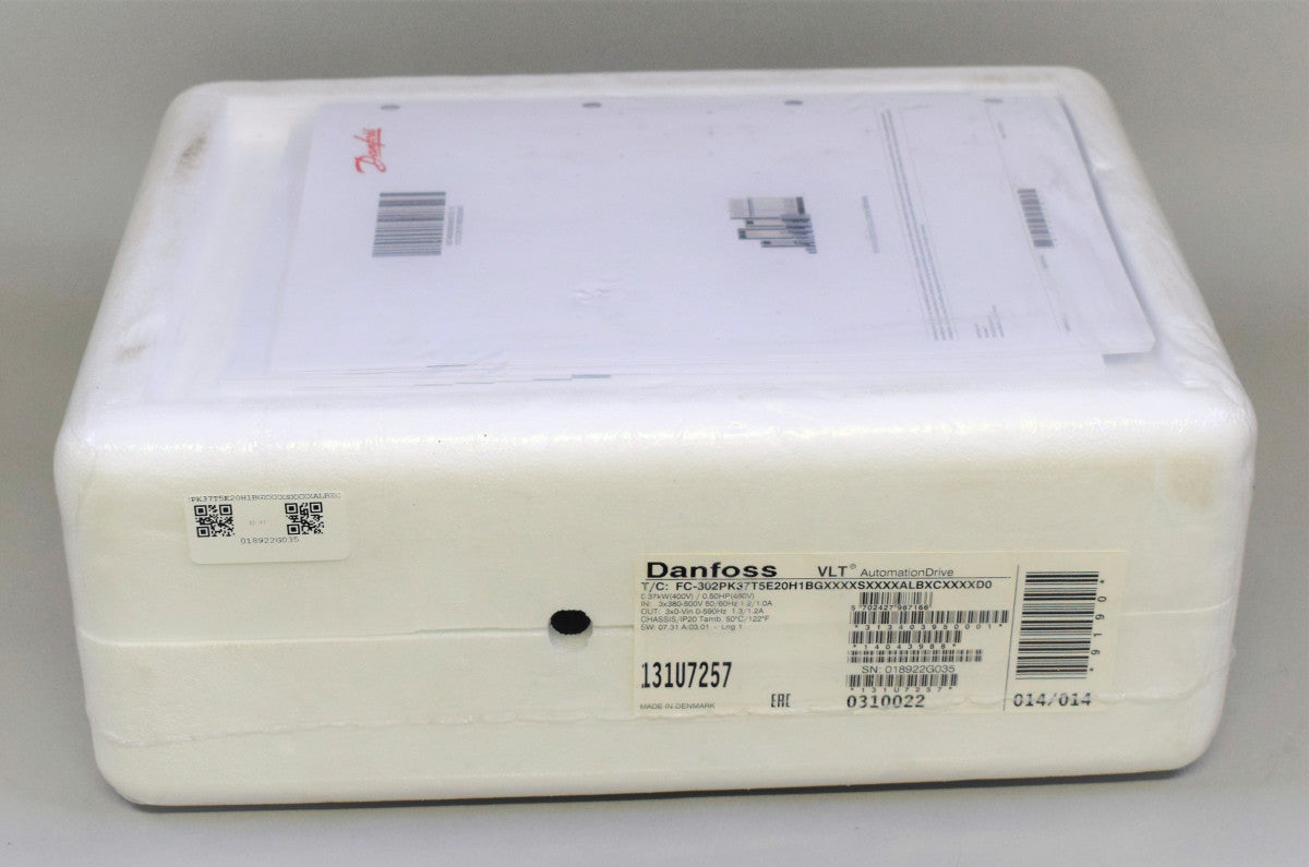 DANFOSS FC-302PK37T5E20H1BGXXXXSXXXXALBXCXXXXD0 в наличии