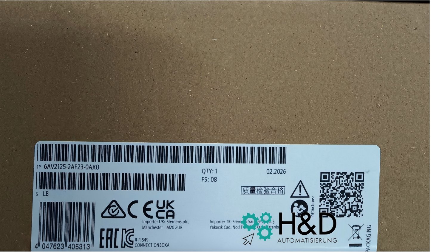 Siemens SIMATIC HMI Skrzynka przyłączeniowa Advanced (6AV2125-2AE23-0AX0) – PROFINET, PROFIsafe i redundancja sieci dla paneli mobilnych