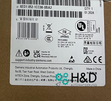 SIEMENS LOGO! 8 24CE (6ED1052-1CC08-0BA2) – Modulo logico 8 ingressi, 4 uscite 24VDC