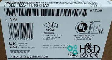 Siemens LOGO! 8 DM8 12/24R (6ED1055-1FB00-0BA2)– 4 digitale Eingänge & 4 Relaisausgänge, 12/24 V DC,