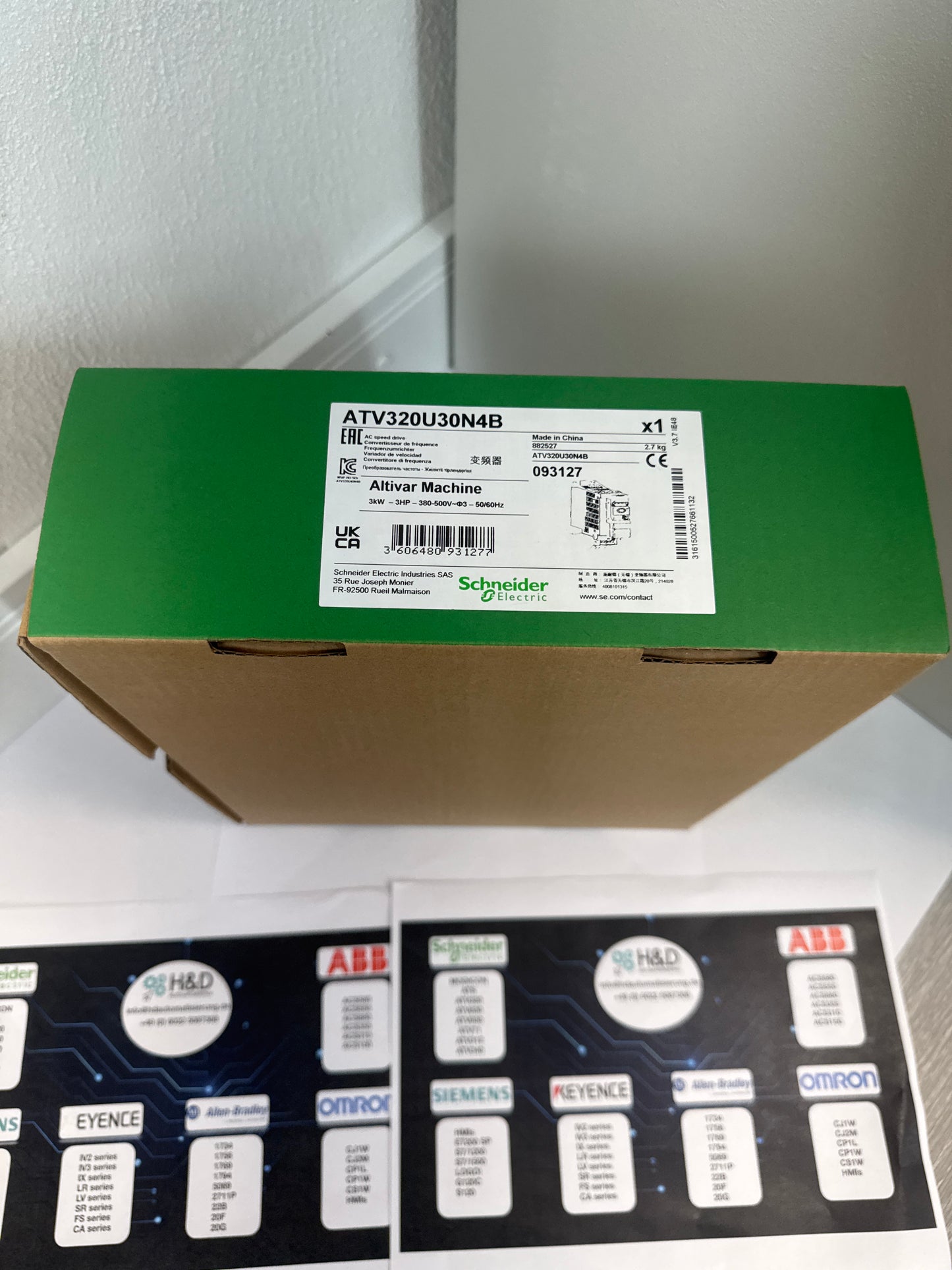 ATV320U30N4B  Schneider Electric Umrichter ATV320 3kW