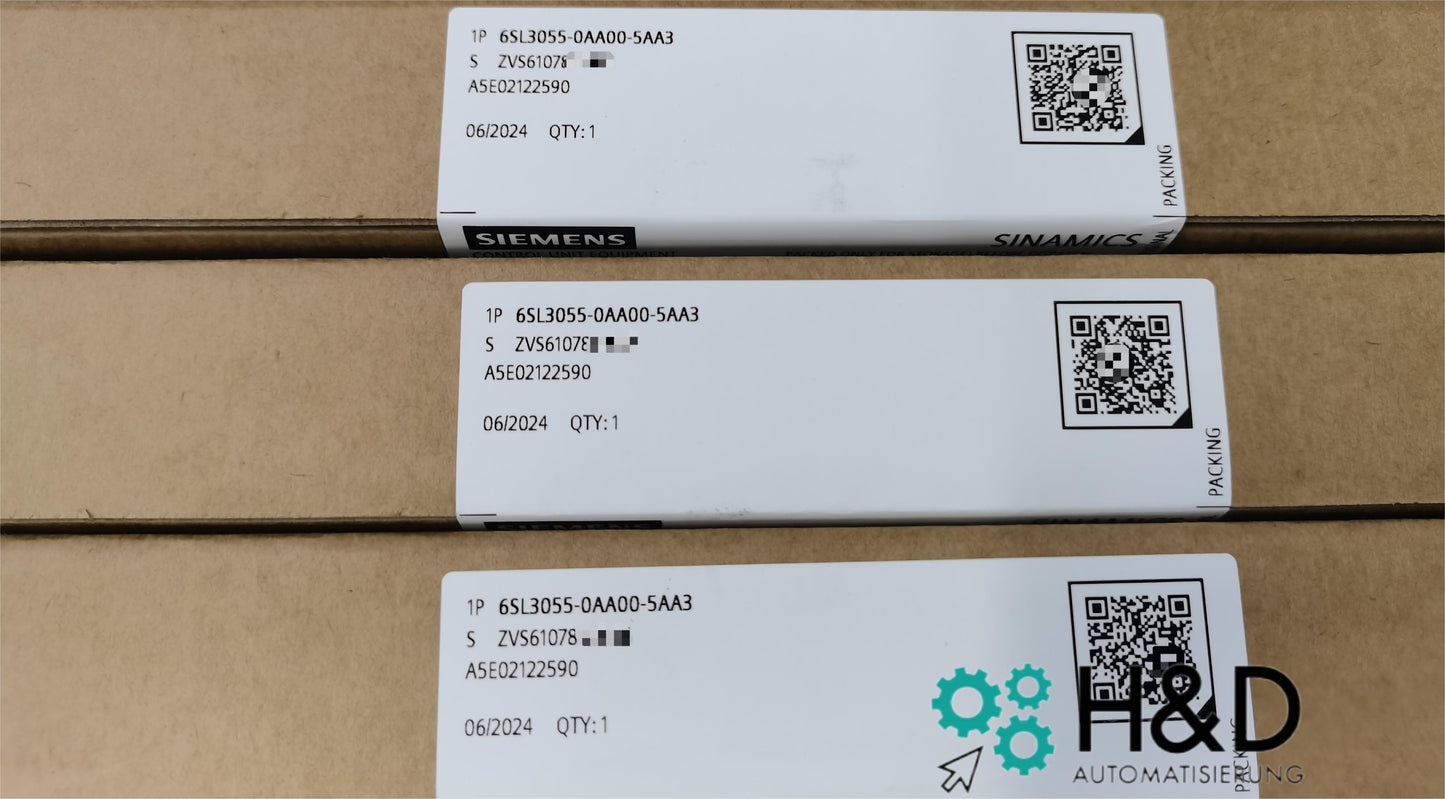 6SL3055-0AA00-5AA3  SIEMENS SINAMICS S120 SMC10  New and Sealed