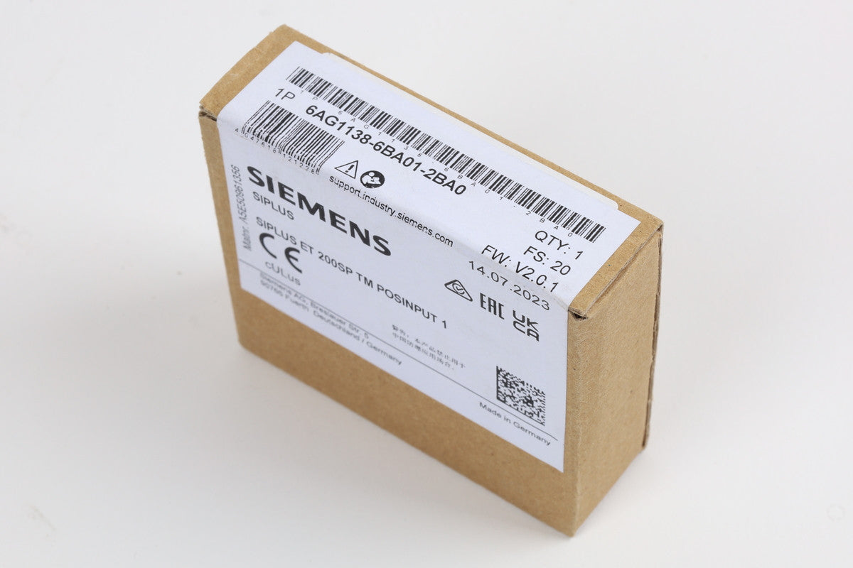SIEMENS 6AG1138-6BA01-2BA0 auf Lager
