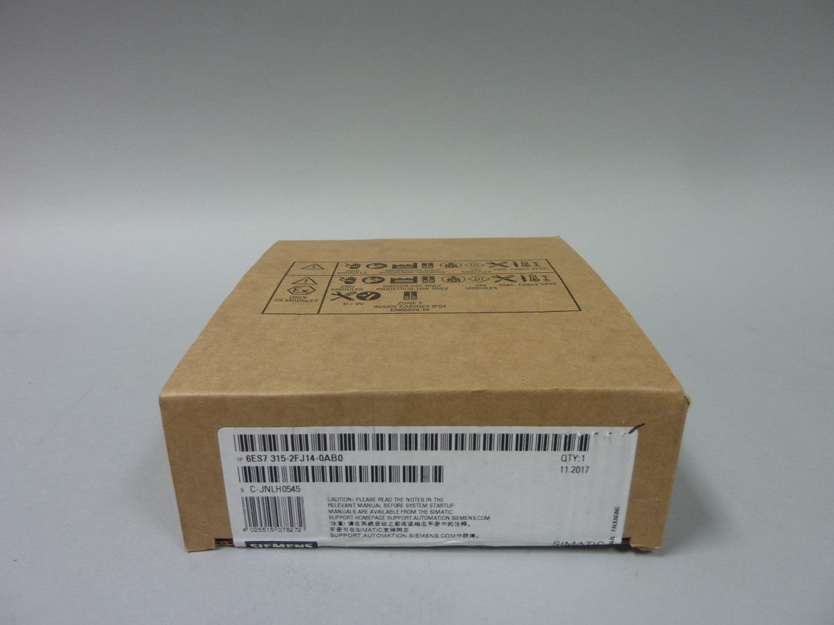 SIEMENS 6ES7315-2FJ14-0AB0 auf Lager